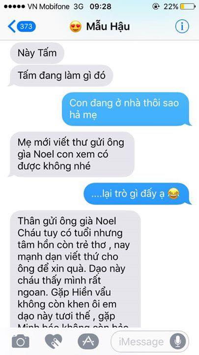 Hot nhất Facebook hôm nay: Chùm tin nhắn với con trai của bà mẹ Việt bá đạo nhất trái đất! - Ảnh 1.