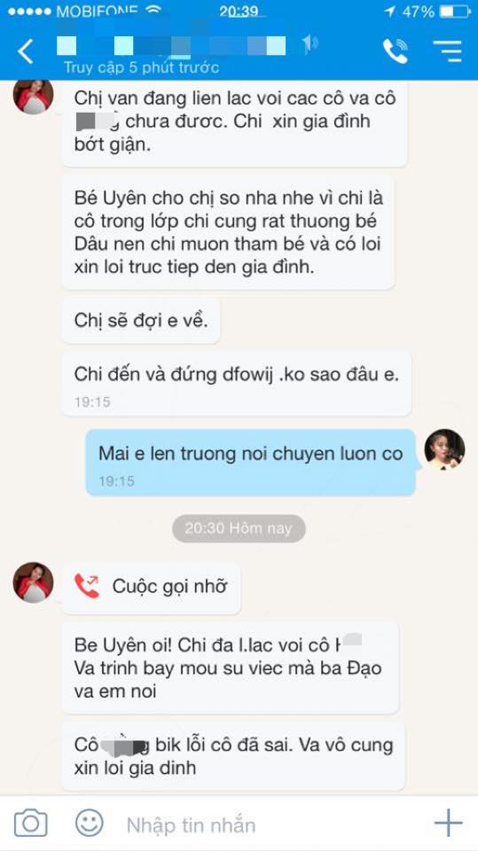 Phụ huynh bức xúc tố cô giáo trường MN quốc tế  đánh con gái 3 tuổi trầy xước khắp người - Ảnh 4.