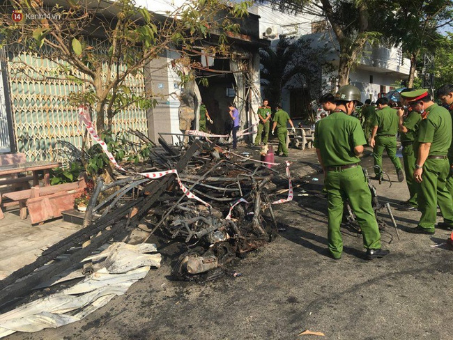 Chùm ảnh: Hiện trường vụ cháy khiến 3 người chết thảm ở Đà Nẵng - Ảnh 1.