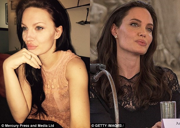 Người mẹ 2 con bất ngờ nổi tiếng vì quá giống ngôi sao Hollywood Angelina Jolie - Ảnh 1.