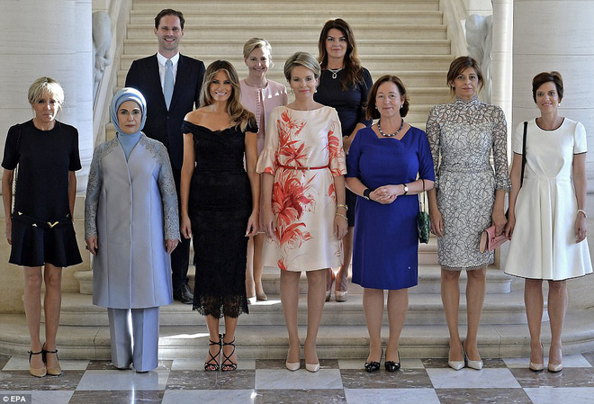 Giữa dàn Đệ nhất phu nhân tài sắc, chồng của Thủ tướng Luxembourg mới thực sự là tâm điểm gây chú ý - Ảnh 1.