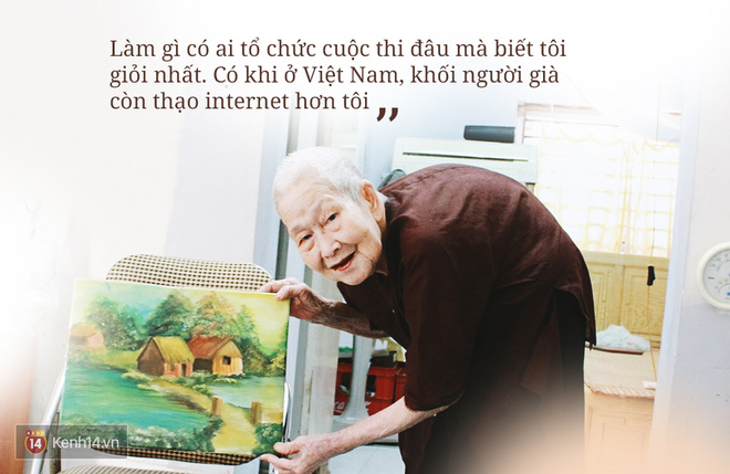 Gặp cụ bà 97 tuổi được phong sành sỏi Internet nhất Việt Nam: Tôi bị ung thư 3 năm nay, nhưng còn sức thì còn học! - Ảnh 1.