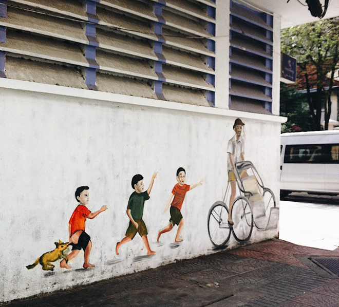 Vạn lần ngược xuôi Sài Gòn nhưng không phải ai cũng thấy những bức tranh tường chất ngất như thế! - Ảnh 1.