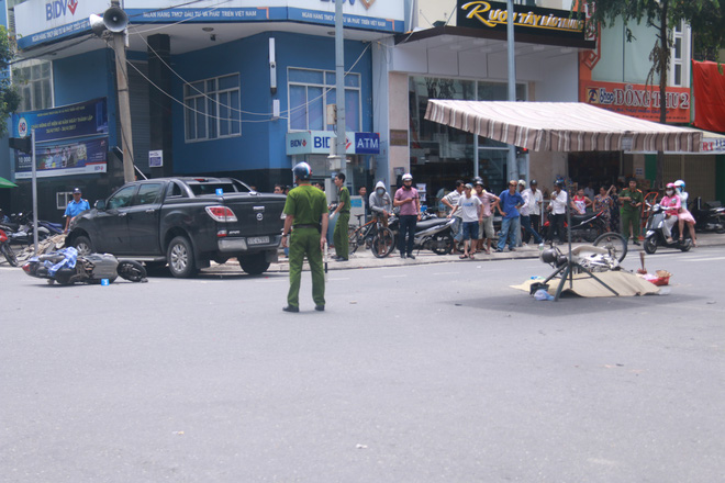 Tai nạn liên hoàn giữa trung tâm Đà Nẵng, 3 người thương vong - Ảnh 1.