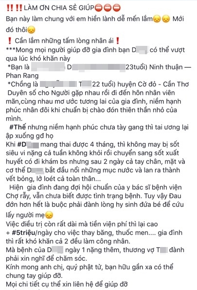 Sự thật chuyện người mẹ trẻ nhiễm siêu vi nặng, phải hi sinh đứa con trong bụng để bảo toàn mạng sống ở Sài Gòn - Ảnh 2.