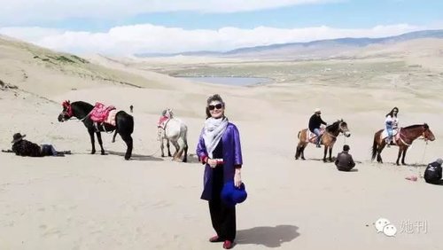 Cụ bà 73 tuổi chất như fashionista, lái mô tô, cưỡi ngựa trên Tây Tạng, nhiều người trẻ tuổi còn thua xa - Ảnh 5.