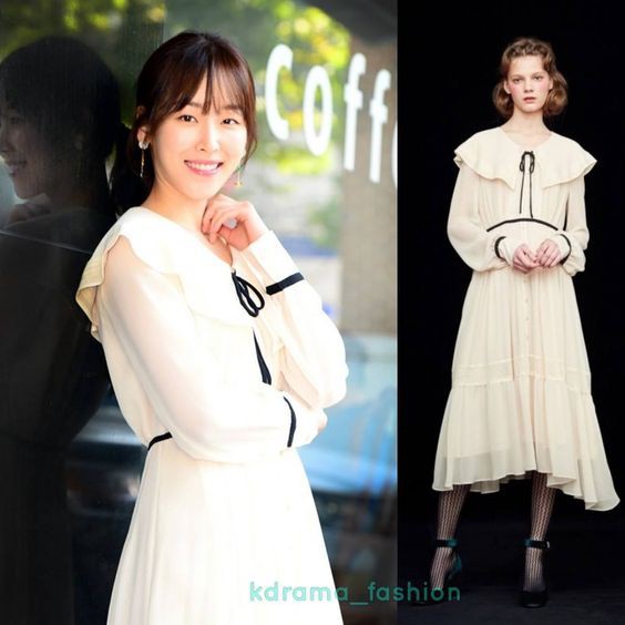 Ngắm những mẫu váy áo siêu nữ tính, cổ điển của Huyn Soo trong “Nhiệt độ tình yêu” - Ảnh 17.