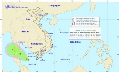 Dự báo thời tiết 7/11: Khả năng lũ chồng lũ tại miền Trung, xuất hiện áp thấp ở vịnh Thái Lan - Ảnh 1.