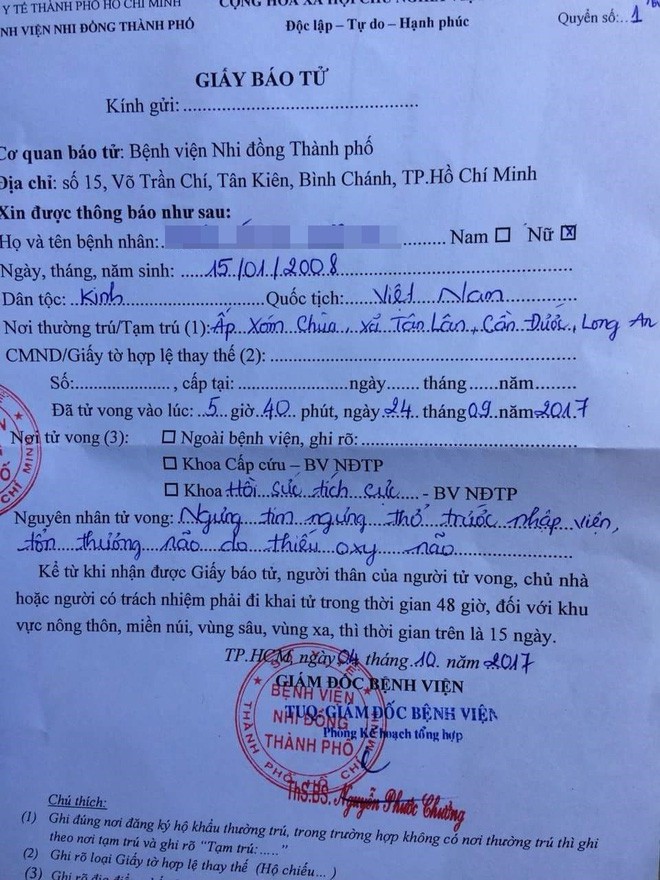 Người nhà tức tưởi “tố” phòng khám tắc trách khiến bé gái 9 tuổi chết oan uổng trên đường chuyển viện - Ảnh 4.