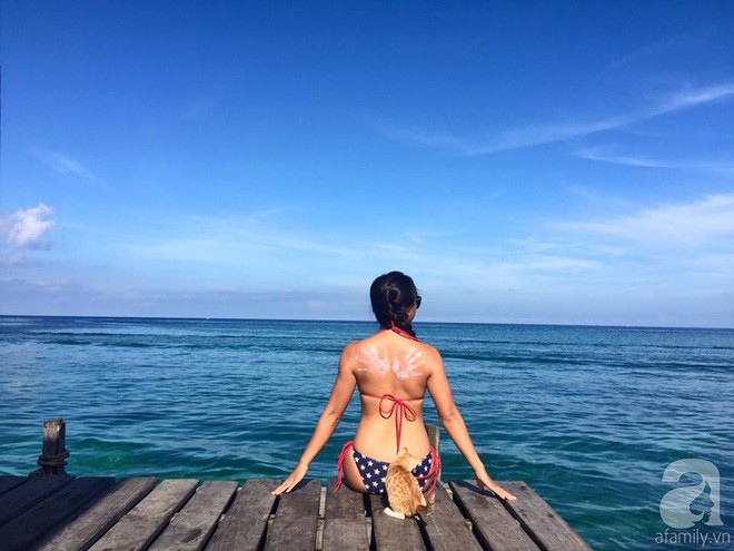 Cô gái Việt đến đảo thiên đường Sipadan bơi cùng cá mập, ở resort hạng sang, ăn buffet xả láng cả tuần với 12 triệu - Ảnh 3.