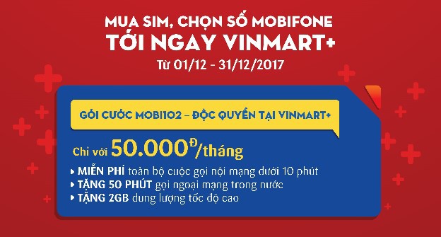 VinMart+ phân phối sim và gói cước di động MobiFone - Ảnh 2. VinMart+ phân phối sim và gói cước di động MobiFone - Ảnh 2.