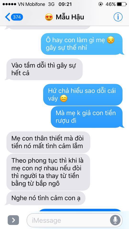 Hot nhất Facebook hôm nay: Chùm tin nhắn với con trai của bà mẹ Việt bá đạo nhất trái đất! - Ảnh 11.
