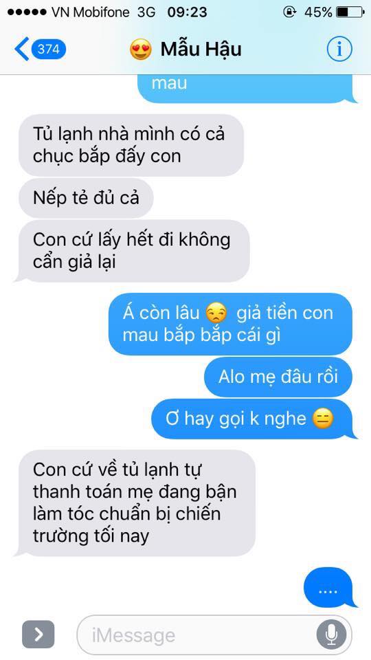 Hot nhất Facebook hôm nay: Chùm tin nhắn với con trai của bà mẹ Việt bá đạo nhất trái đất! - Ảnh 13.