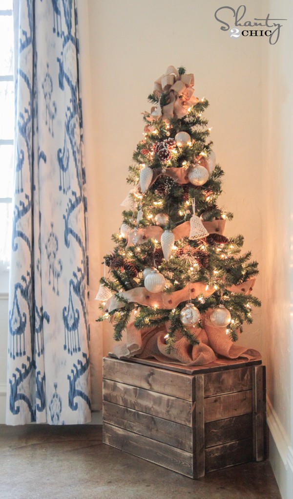17 ý tưởng trang trí cây thông Noel mini đẹp, độc, lạ dành riêng cho nhà nhỏ  - Ảnh 14.