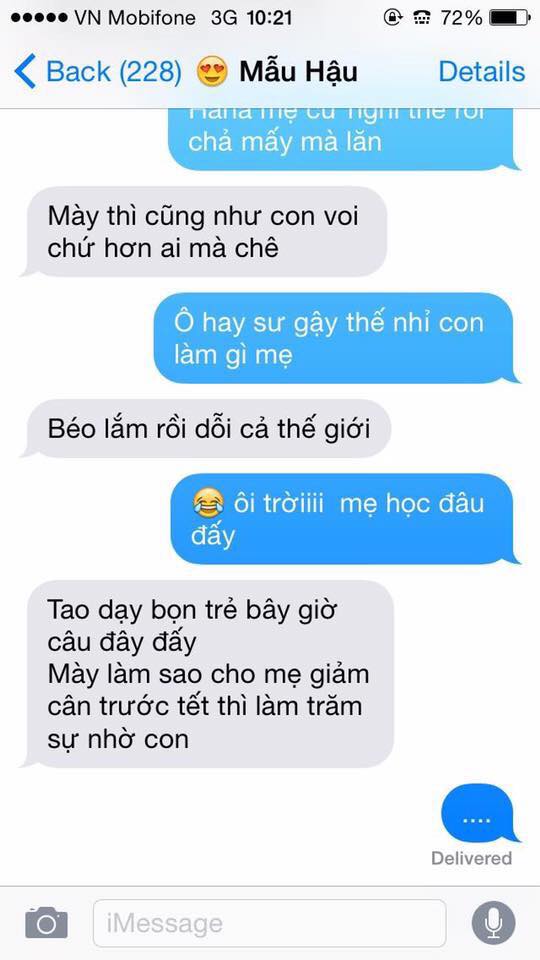Hot nhất Facebook hôm nay: Chùm tin nhắn với con trai của bà mẹ Việt bá đạo nhất trái đất! - Ảnh 16.