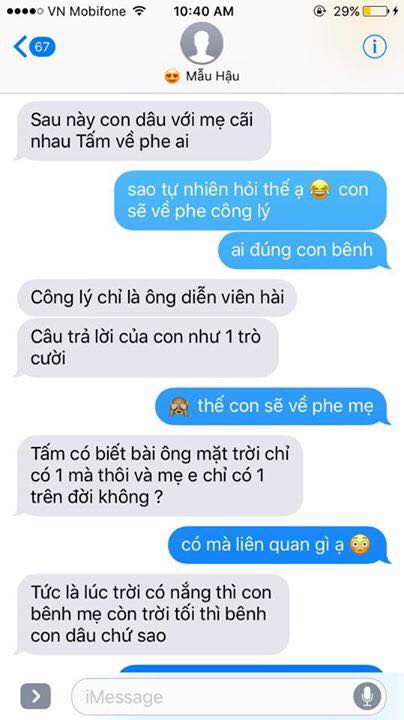 Hot nhất Facebook hôm nay: Chùm tin nhắn với con trai của bà mẹ Việt bá đạo nhất trái đất! - Ảnh 17.