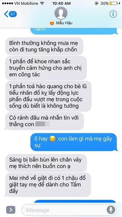 Hot nhất Facebook hôm nay: Chùm tin nhắn với con trai của bà mẹ Việt bá đạo nhất trái đất! - Ảnh 19.