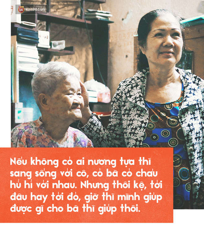 Chuyện trong chung cư Có căn nhà nằm nghe nắng mưa: Cụ bà giúp việc 60 năm ở Sài Gòn, cuối đời được người dưng chăm sóc - Ảnh 19.