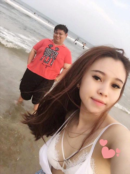 Chàng 130kg có bạn gái chuẩn hot girl dịp Valentine, FA “phát hờn” - Ảnh 1.