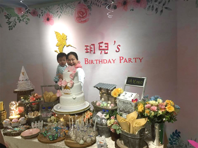 Từ Hy Viên cười rạng rỡ trong tiệc sinh nhật 3 tuổi của công chúa nhỏ - Ảnh 3.