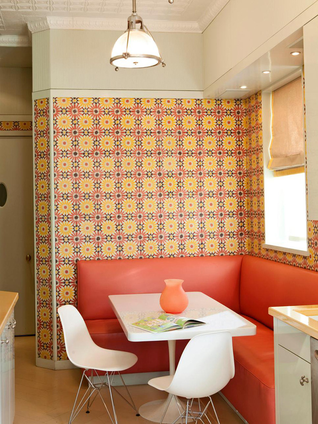 29 mẫu bàn ghế ăn khiến phòng ăn nhà bạn từ nhỏ hóa rộng thênh thang - Ảnh 3.