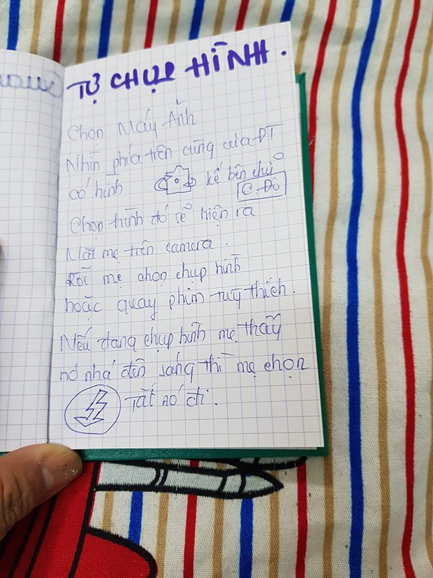 Cay mắt với bức thư con gái gửi ba nơi thiên đường và cuốn cẩm nang dùng điện thoại cho mẹ - Ảnh 3.