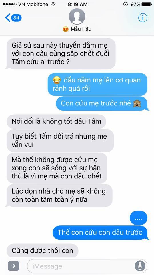 Hot nhất Facebook hôm nay: Chùm tin nhắn với con trai của bà mẹ Việt bá đạo nhất trái đất! - Ảnh 26.