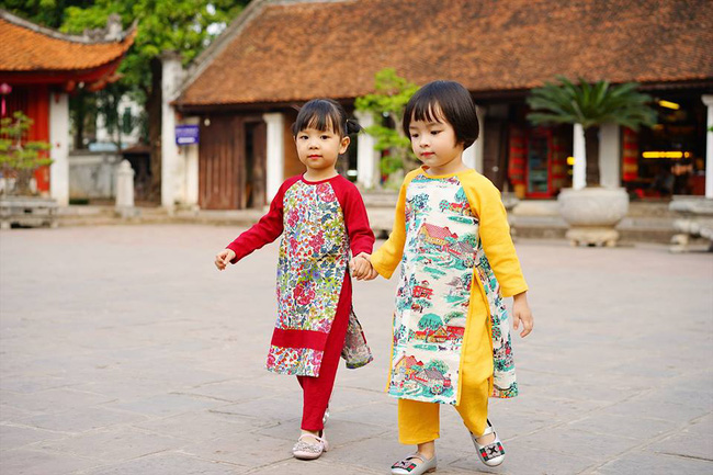 5 tiệm áo dài cách tân cực chất, giá dưới 1 triệu để đẹp cả Tết ở Hà Nội - Ảnh 10.