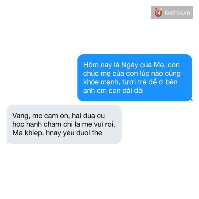 Ngày của mẹ - Nhắn tin Con yêu mẹ mà vẫn bị trolls như thế này đây! - Ảnh 4.