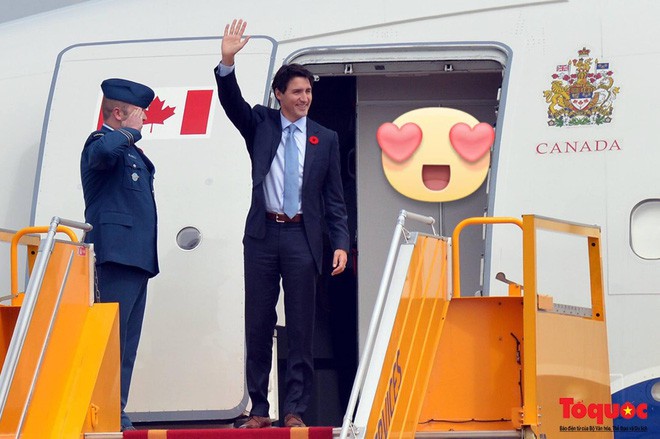 Nổi tiếng bởi vẻ điển trai lịch lãm, khi đặt chân tới Việt Nam, Thủ tướng Canada lại càng khiến mọi người phải trầm trồ - Ảnh 4.