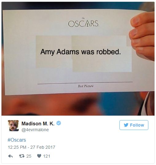 Dân mạng nhạo báng scandal tồi tệ nhất Oscar 2017: Trao nhầm giải thưởng! - Ảnh 10.