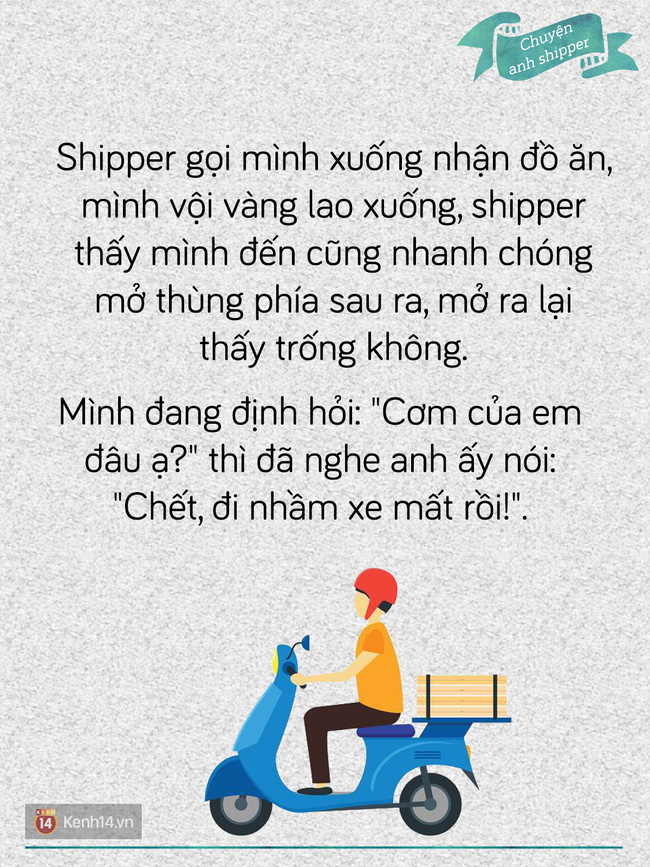 Bạn từng có kỉ niệm cười ra nước mắt nào với mấy anh shipper không? - Ảnh 5.