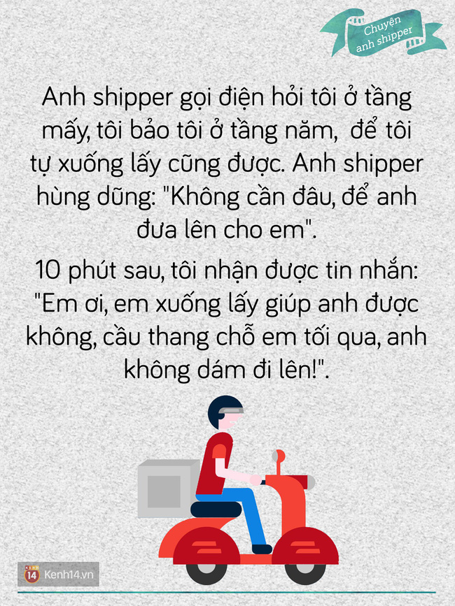 Bạn từng có kỉ niệm cười ra nước mắt nào với mấy anh shipper không? - Ảnh 7.