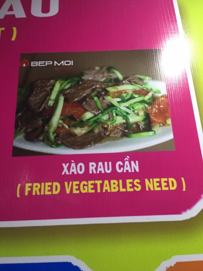 Thực đơn hot nhất Facebook hôm nay: Google dịch tên món ăn Việt - Anh sai be bét khiến người xem không nhịn được cười - Ảnh 7.
