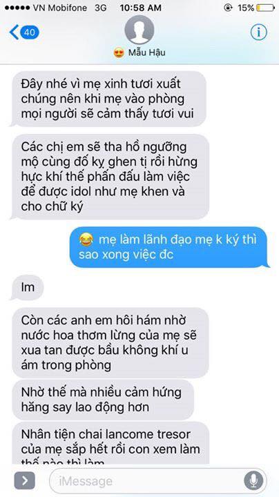 Hot nhất Facebook hôm nay: Chùm tin nhắn với con trai của bà mẹ Việt bá đạo nhất trái đất! - Ảnh 8.
