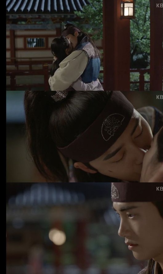 Vừa mới thoát chết, Park Seo Joon đã ôm hôn Go Ara dưới trăng  - Ảnh 8.