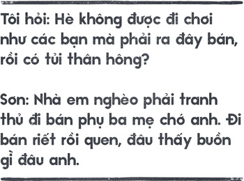 Hè của con nhà nghèo: Bán sen, bán trái cây, bán chè... nhưng vẫn vui biết bao vì giúp được bố mẹ - Ảnh 9.