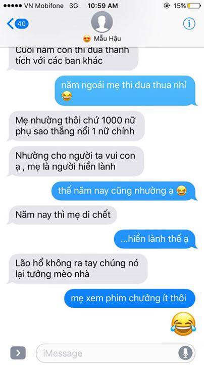 Hot nhất Facebook hôm nay: Chùm tin nhắn với con trai của bà mẹ Việt bá đạo nhất trái đất! - Ảnh 10.