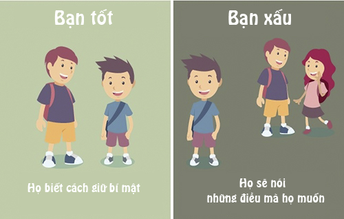 10 sự khác biệt giữa những người bạn tốt và bạn xấu - Ảnh 10.