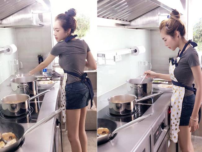 Hot girl Việt ở nhà khác “một trời một vực” khi lên đồ - Ảnh 10. Hot girl Việt ở nhà khác “một trời một vực” khi lên đồ - Ảnh 10.