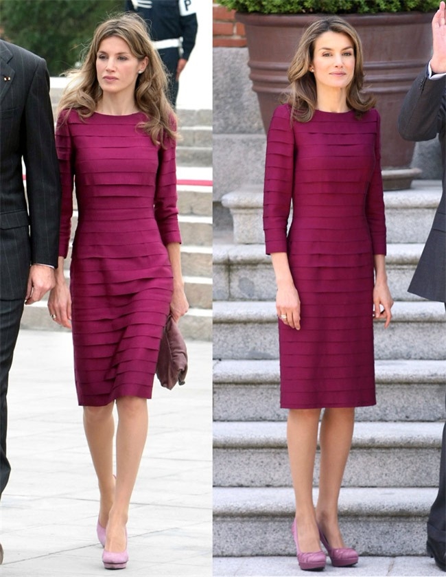 Vương quốc Anh có công nương Kate thì Tây Ban Nha có hoàng hậu Letizia, mặc đơn giản mà vẫn đẹp rạng ngời - Ảnh 3.