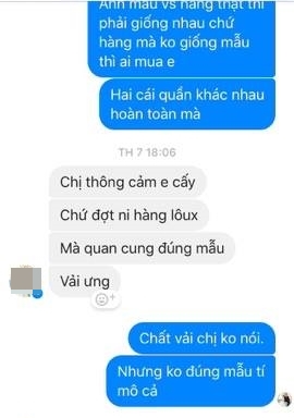 Mua online quần bánh bèo xếp ly vải nhún, cô nàng nhận về quần ngủ, đã thế còn bị chém giá cao - Ảnh 4.