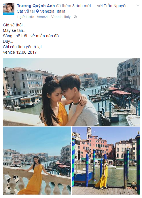 Trương Quỳnh Anh mạnh mẽ đáp trả khi bị chê diễn hạnh phúc với Tim - Ảnh 1. Trương Quỳnh Anh mạnh mẽ đáp trả khi bị chê diễn hạnh phúc với Tim - Ảnh 1.
