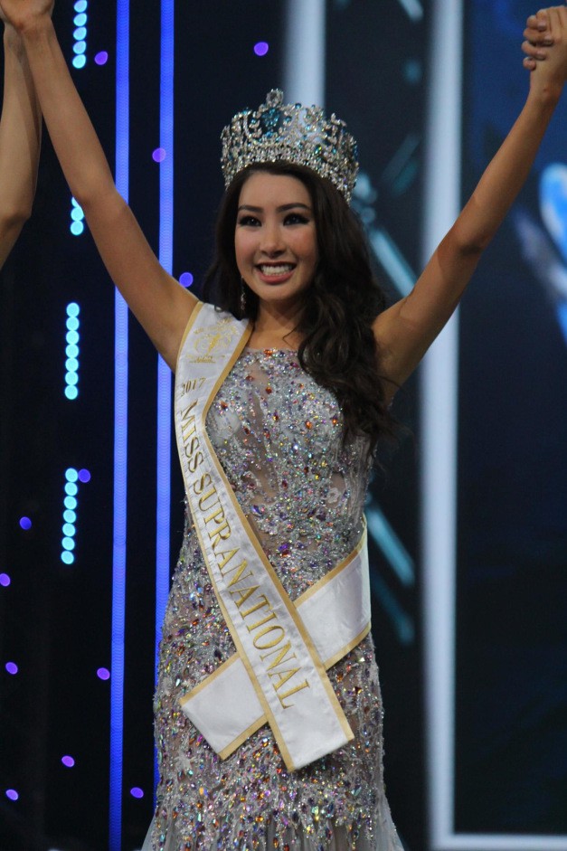 Người đẹp Hàn Quốc đăng quang Hoa hậu Siêu Quốc gia, đại diện Việt Nam dừng chân Top 25 - Ảnh 2.