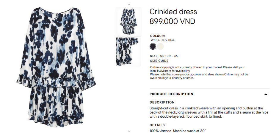 Đồ H&M tại Việt Nam so Thái Lan hay Thuỵ Điển thậm chí còn rẻ hơn - Ảnh 18. Đồ H&M tại Việt Nam so Thái Lan hay Thuỵ Điển thậm chí còn rẻ hơn - Ảnh 18.