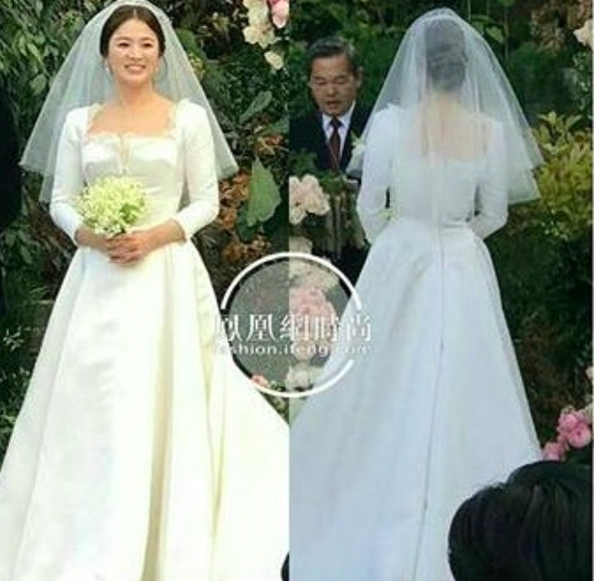 Cùng với Song Hye Kyo, nhiều người đẹp cũng từng diện thiết kế váy cưới của Dior trong ngày trọng đại - Ảnh 2.