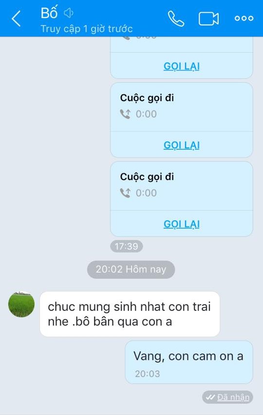 Nhìn bên ngoài phụ huynh có thể khô khan, nói yêu con ra lời thì luôn xấu hổ, nhưng nhắn tin thì tình tứ thế này - Ảnh 6. Nhìn bên ngoài phụ huynh có thể khô khan, nói yêu con ra lời thì luôn xấu hổ, nhưng nhắn tin thì tình tứ thế này - Ảnh 6.
