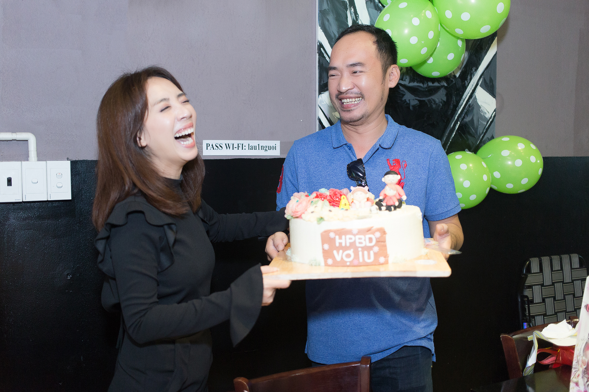 Huỳnh Phương được Tiến Luật lì xì 10 triệu đồng dịp sinh nhật