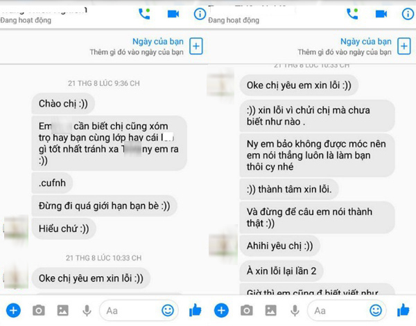 Vui tay kết bạn Facebook với trai đã có chủ, cô gái bị người yêu anh chàng mắng nhiếc, lập bàn thờ vì ghen - Ảnh 1.