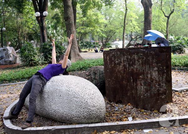 Hà Nội: Vườn tượng điêu khắc lớn nhất Hà Nội xuống cấp trầm trọng khiến nhiều người rùng mình khi ngắm nhìn - Ảnh 12.